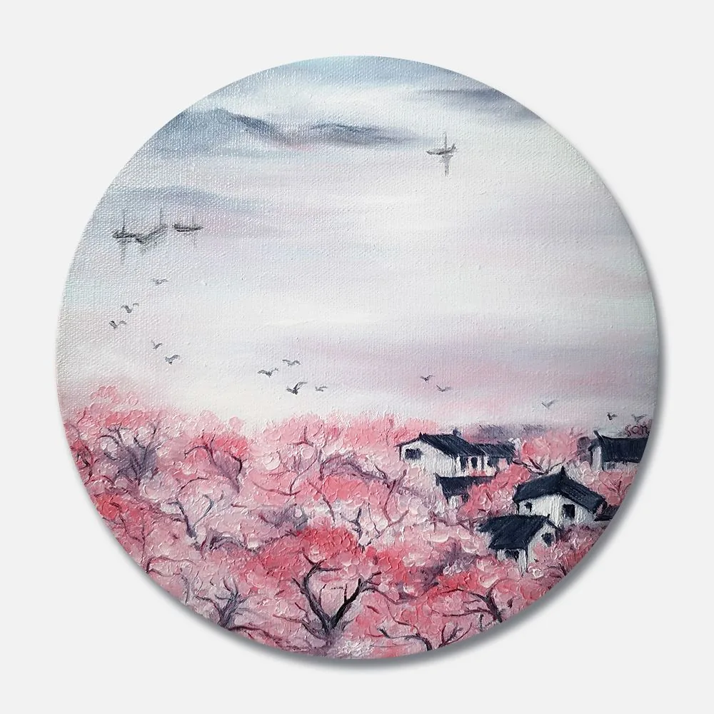 桃林村居 · Peach Blossom Village