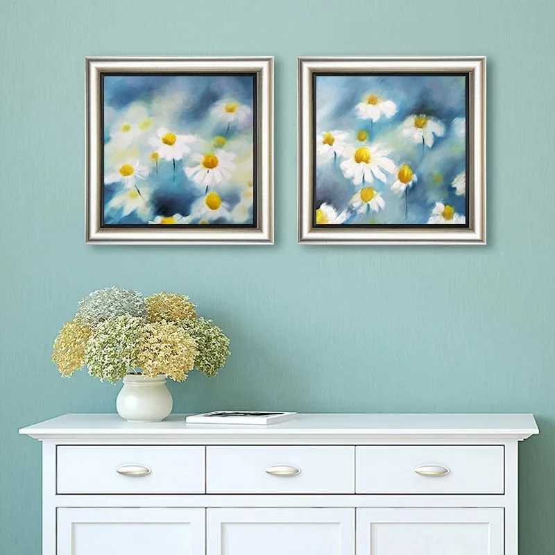 雏菊双联 · Daisy Diptych