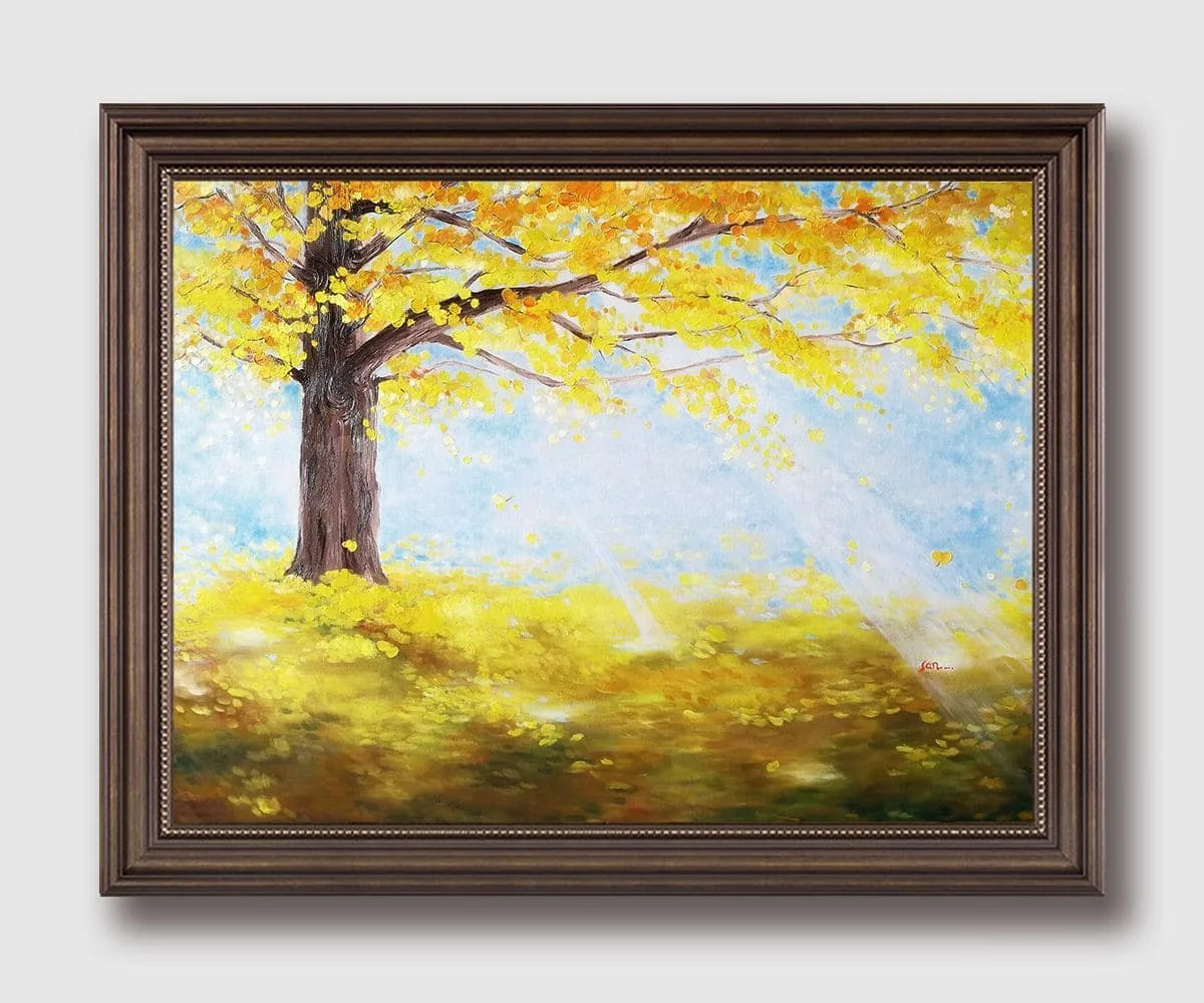 银杏光 · Golden Ginkgo