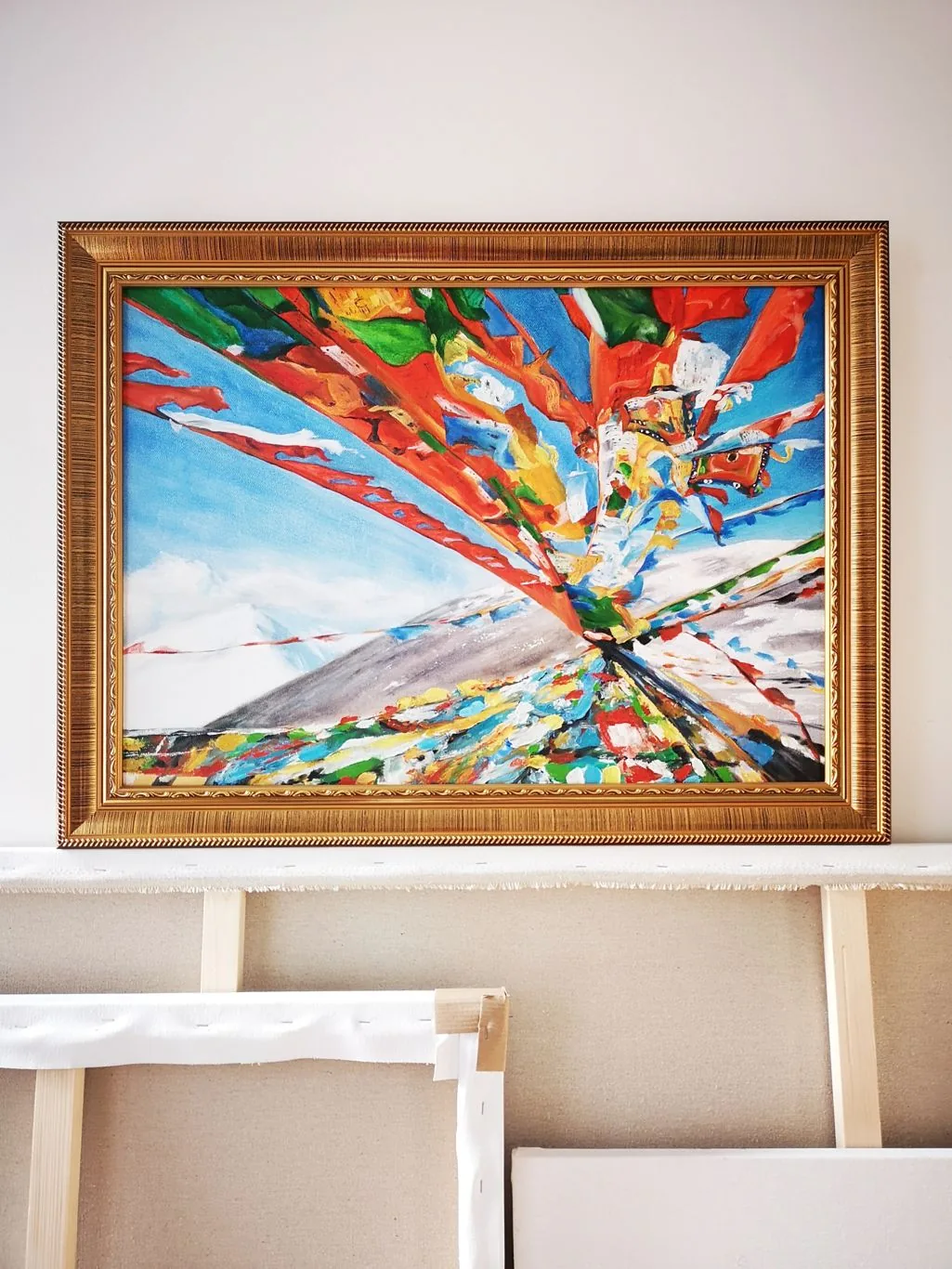 Prayer Flags in the Wind