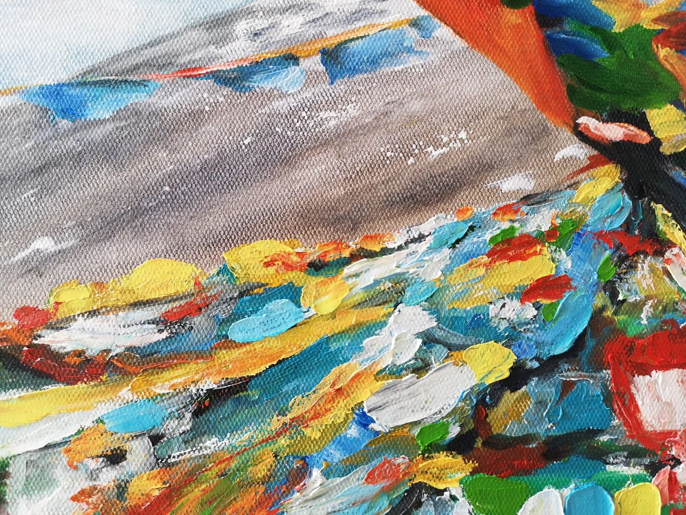 Prayer Flags in the Wind